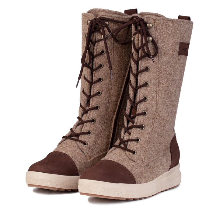 Pomar Jäätikkö huopatossut ruskea