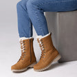 Pomar Luotsi Gore-Tex nilkkurit nupukkinahkaa tan