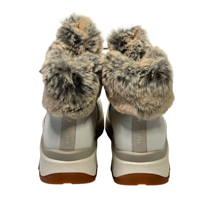 Rieker nahkanilkkurit villavuorilla valkoinen