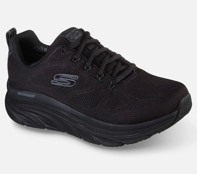Skechers Relaxed Fit D'Lux Walker - Get Oasis - Waterproof musta