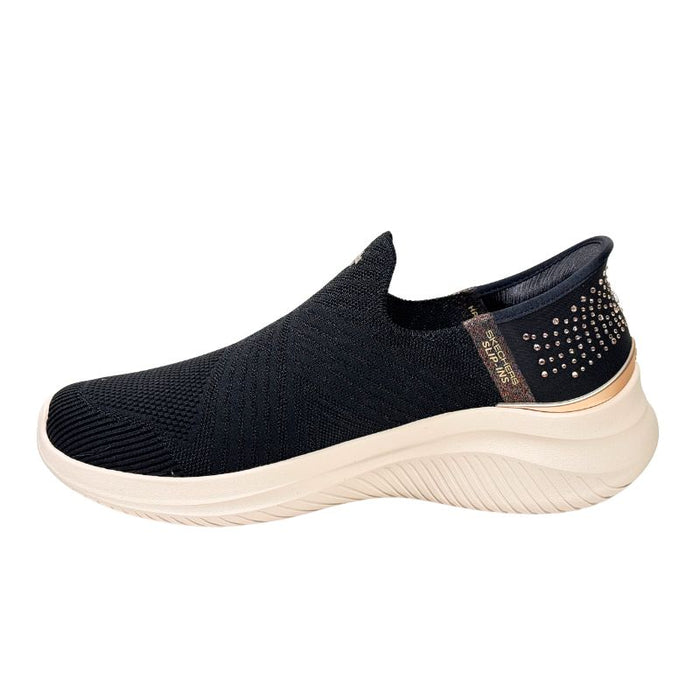Skechers Slip-ins Martha Stewart: Arch Fit Ultra Flex 3.0 - Brilliant Diamond musta/ ruusukulta
