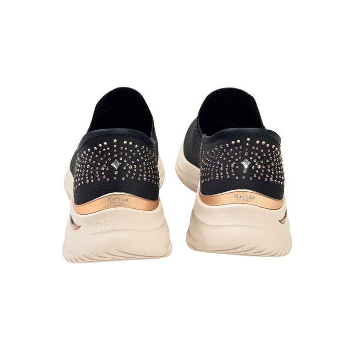 Skechers Slip-ins Martha Stewart: Arch Fit Ultra Flex 3.0 - Brilliant Diamond musta/ ruusukulta