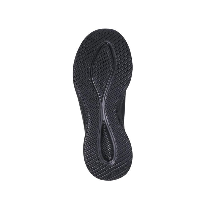 Skechers Ultra Flex Slip-Ins nahkaa musta