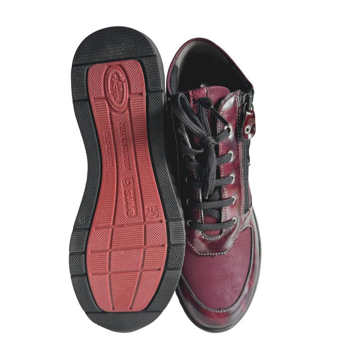 Suave Bilbao nilkkurit nahkaa viininpunainen