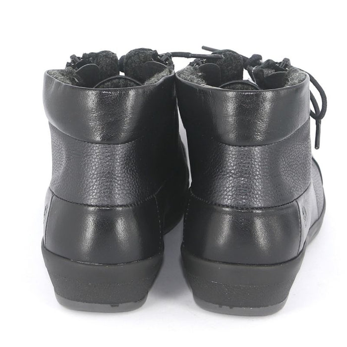 Suave Bristol nilkkurit nahkaa musta