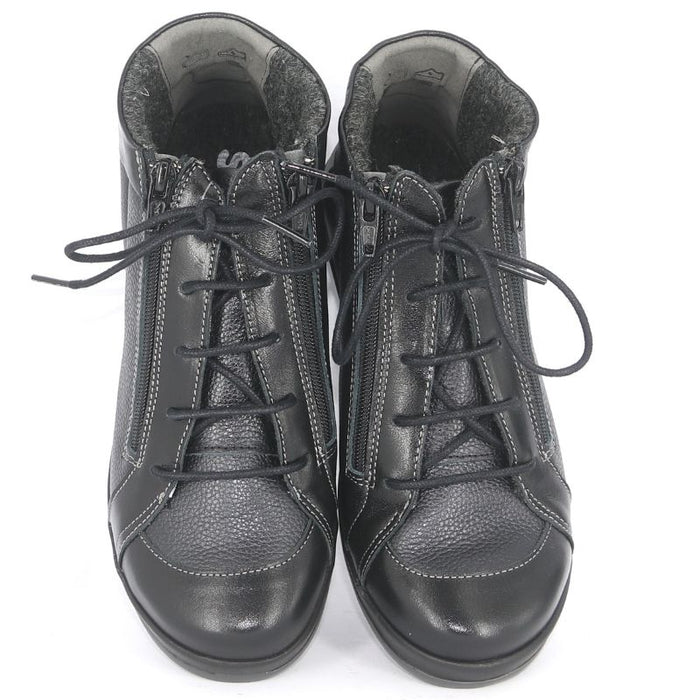 Suave Bristol nilkkurit nahkaa musta