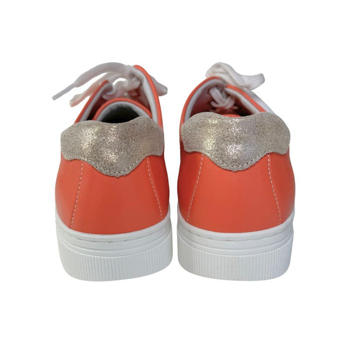 Suave Florence nahkaiset tennarit koralli/ kulta