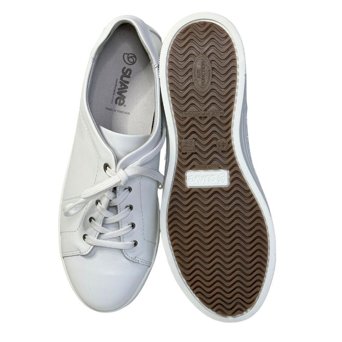 Suave Florence nahkaiset tennarit valkoinen