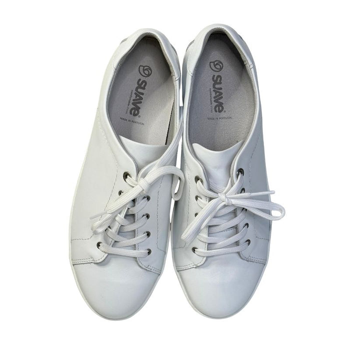 Suave Florence nahkaiset tennarit valkoinen