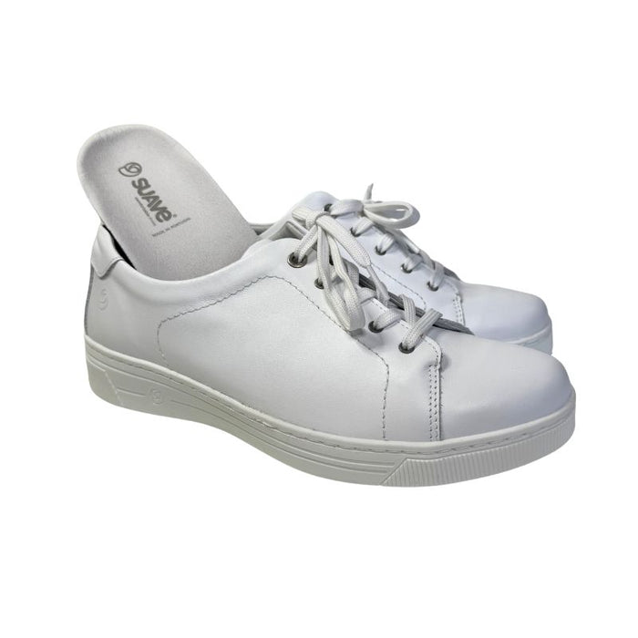 Suave Florence nahkaiset tennarit valkoinen