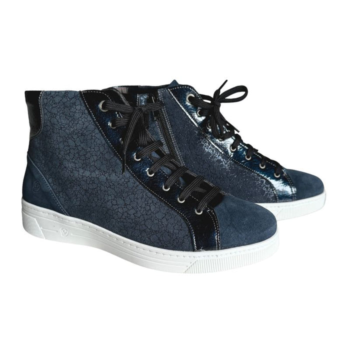 Suave Florence nahkaiset tennarit sininen