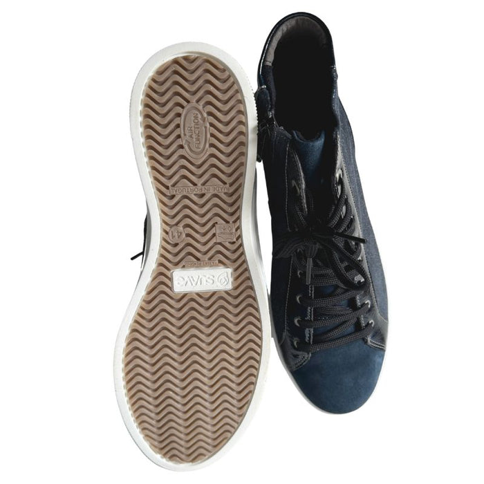 Suave Florence nahkaiset tennarit sininen