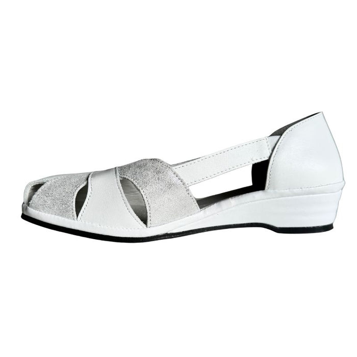 Suave Nice sandaalikengät valkoinen kimalle