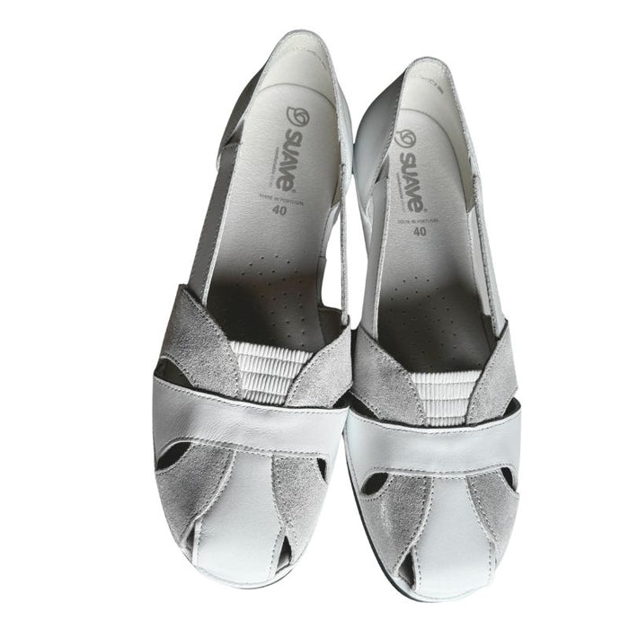 Suave Nice sandaalikengät valkoinen kimalle