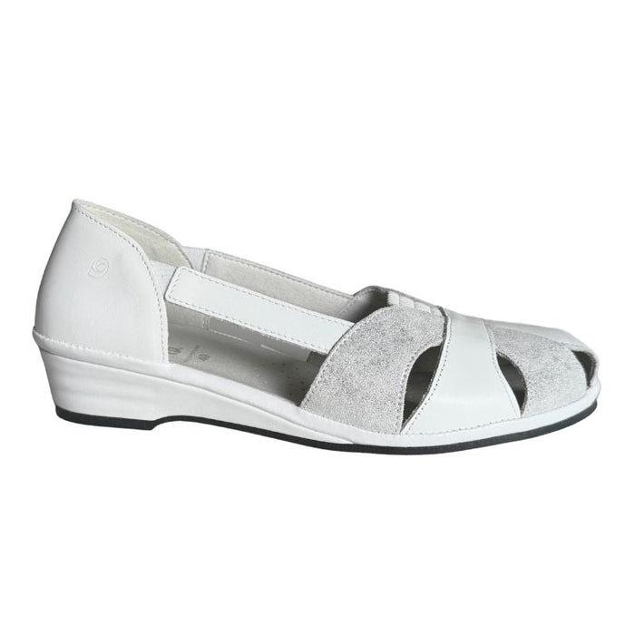 Suave Nice sandaalikengät valkoinen kimalle