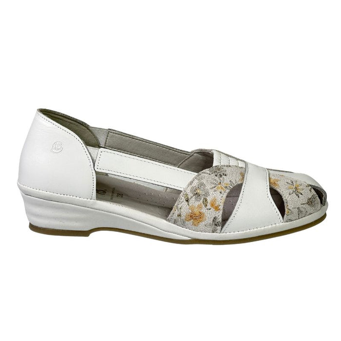 Suave Nice sandaalikengät valkoinen kukka