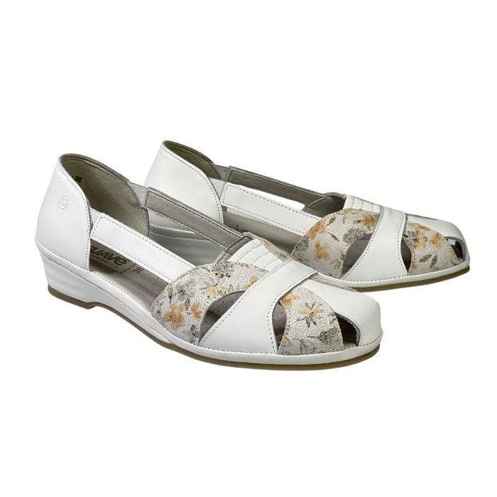 Suave Nice sandaalikengät valkoinen kukka