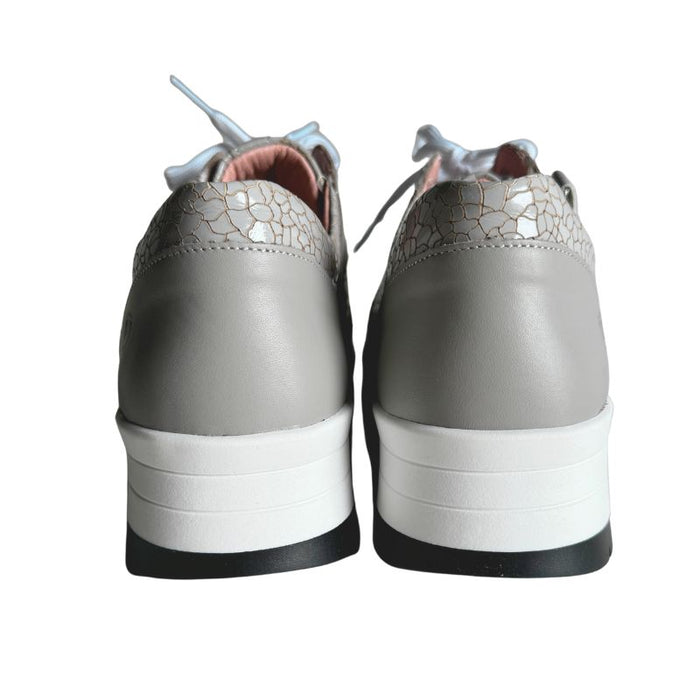 Suave Sofia nahkaiset tennarit harmaa