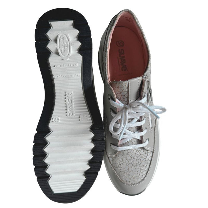 Suave Sofia nahkaiset tennarit harmaa