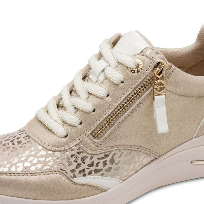 Tamaris Comfort kiilakantaiset tennarit beige glam