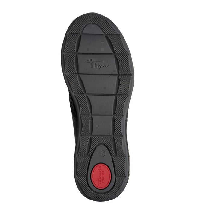 Tamaris Comfort kiilakantaiset tennarit musta