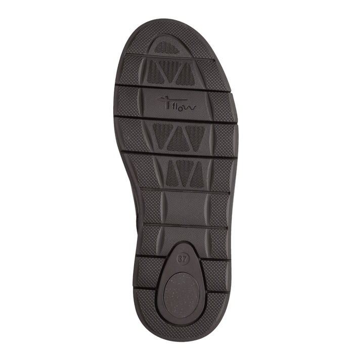 Tamaris Comfort H-lestiset nahkasaappaat stretch varsi ruskea