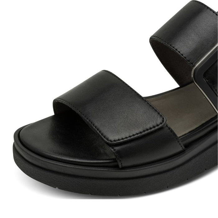 Tamaris Comfort tilavat sandaalit musta