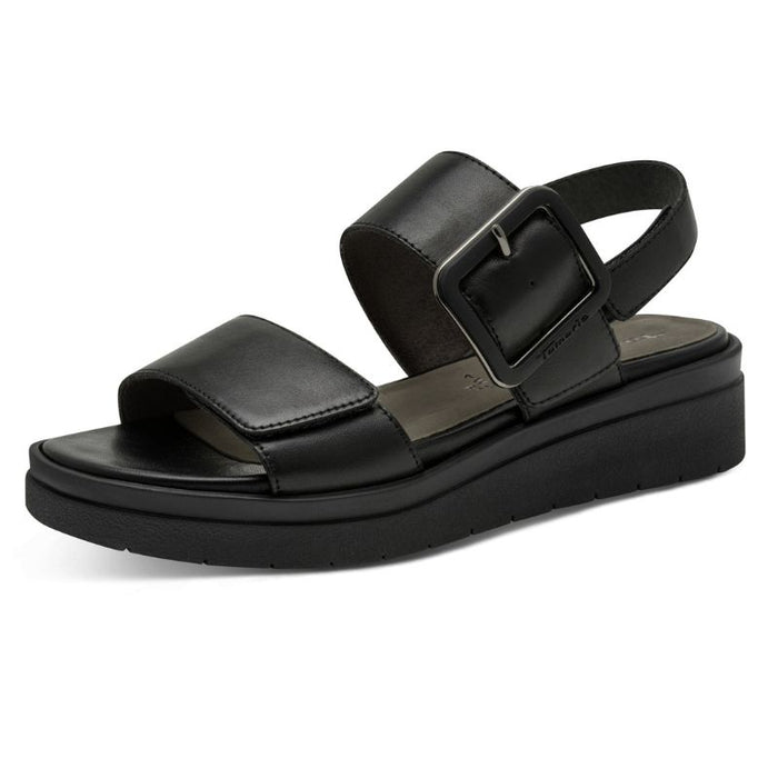 Tamaris Comfort tilavat sandaalit musta