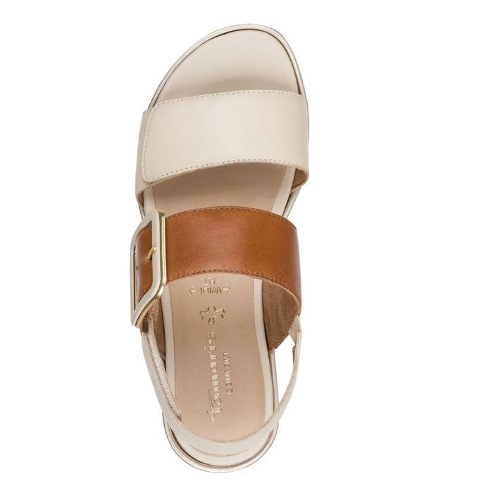 Tamaris Comfort tilavat sandaalit ruskea/beige