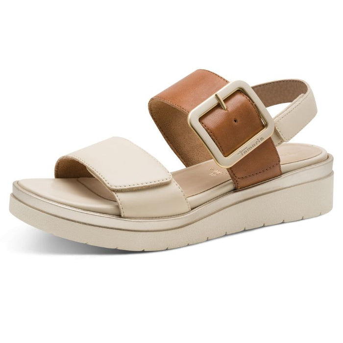 Tamaris Comfort tilavat sandaalit ruskea/beige