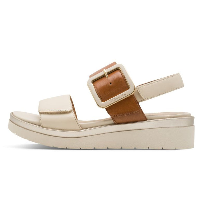 Tamaris Comfort tilavat sandaalit ruskea/beige
