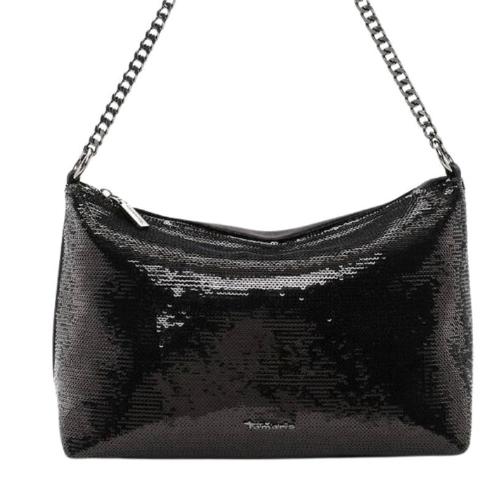 Tamaris juhlalaukku paljetti musta
