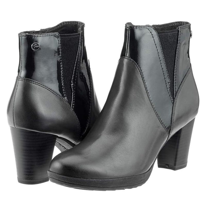 Tamaris nilkkurit 7 cm kanta musta