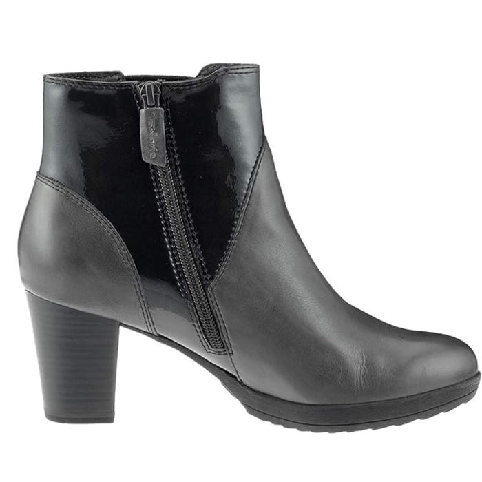 Tamaris nilkkurit 7 cm kanta musta