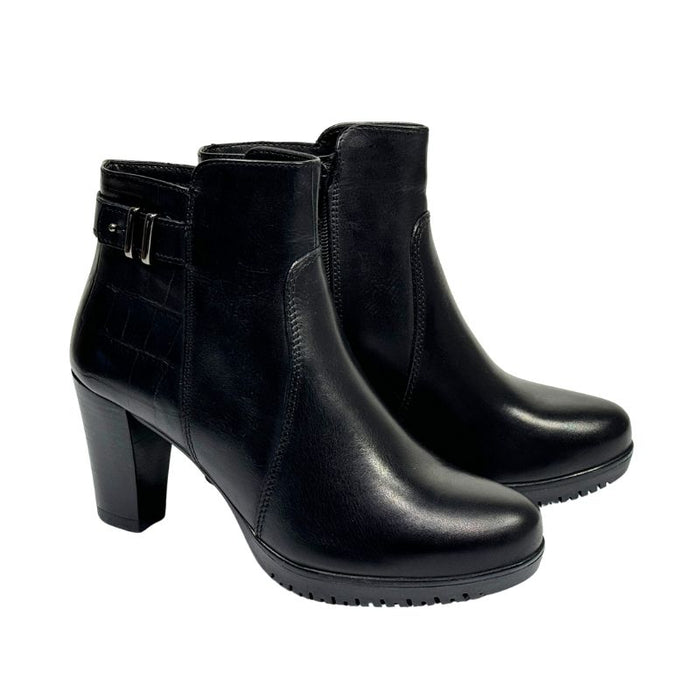 Tamaris korkkari nilkkurit musta