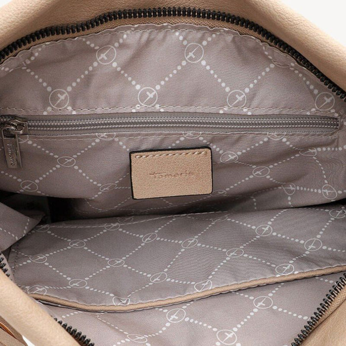 Tamaris olkalaukku vaalea beige