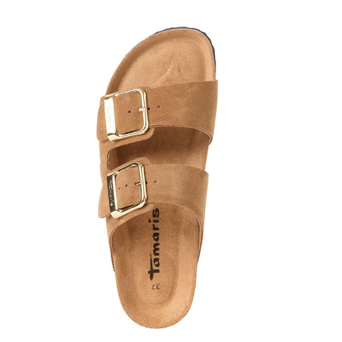 Tamaris pistokkaat AntiShokk pohjalla cognac