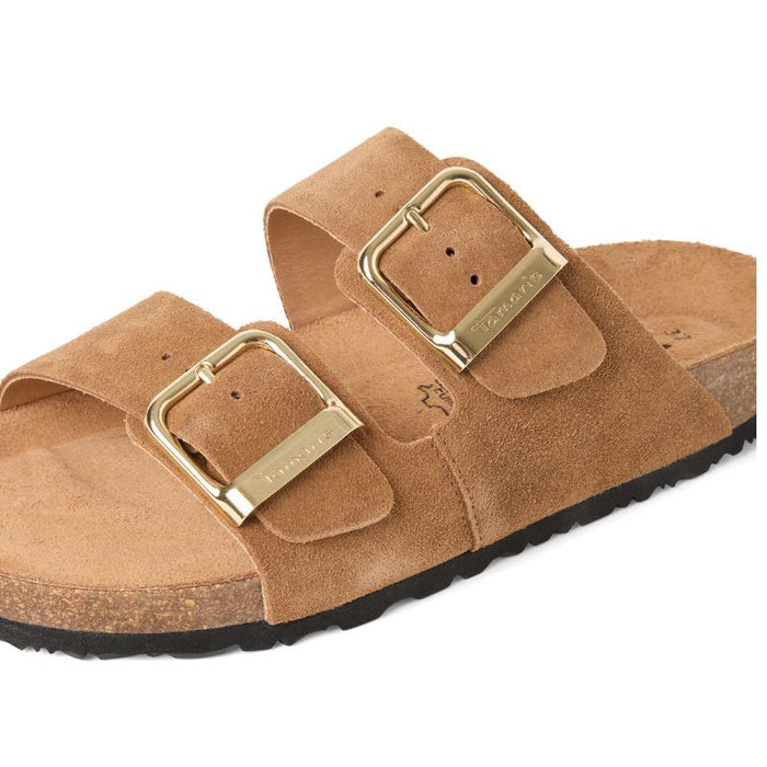 Tamaris pistokkaat AntiShokk pohjalla cognac