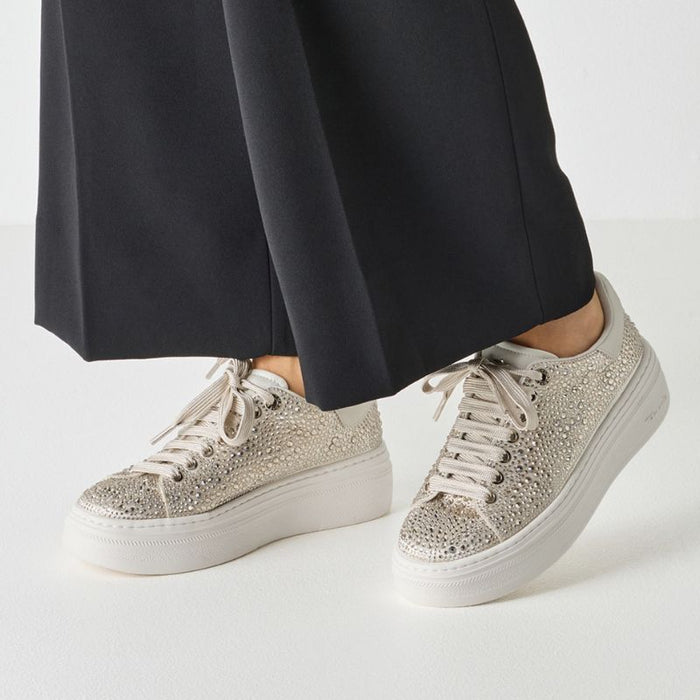 Tamaris kimaltavat tennarit shampanja