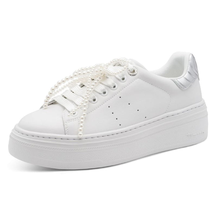 Tamaris juhlavat tennarit valkoinen