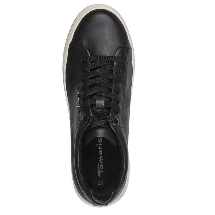 Tamaris tennarit nahkaa musta