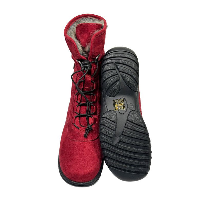 Tapas Janis talvinilkkurit pikalukkonauhoilla punainen