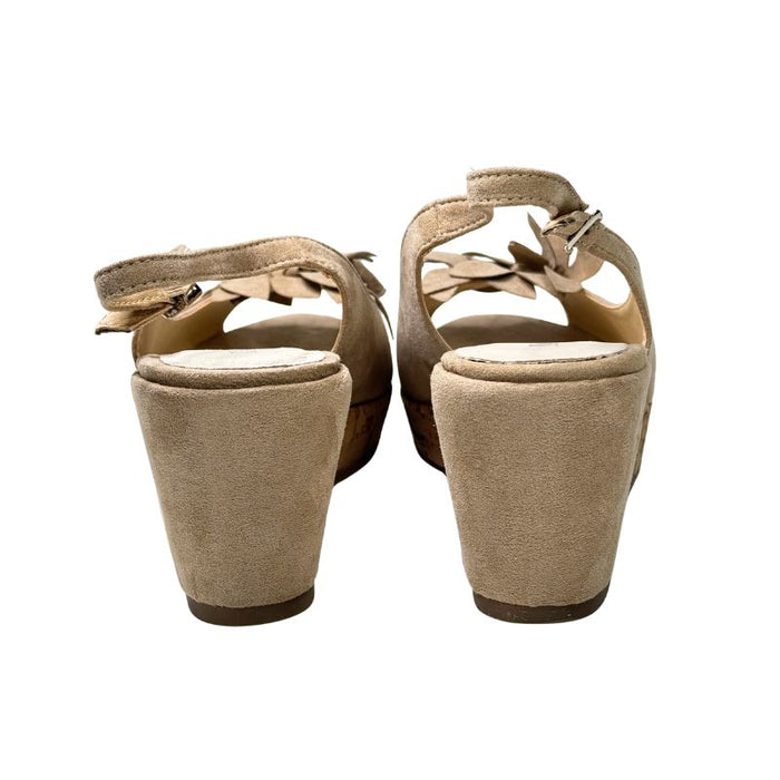 Tapas kiilakantainen sandaali Elvie beige