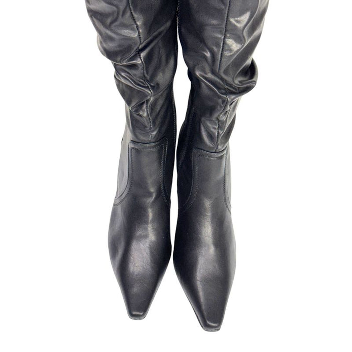 Tapas Kiki teräväkärkiset saappaat musta