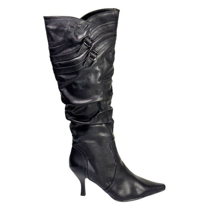 Tapas Kiki teräväkärkiset saappaat musta