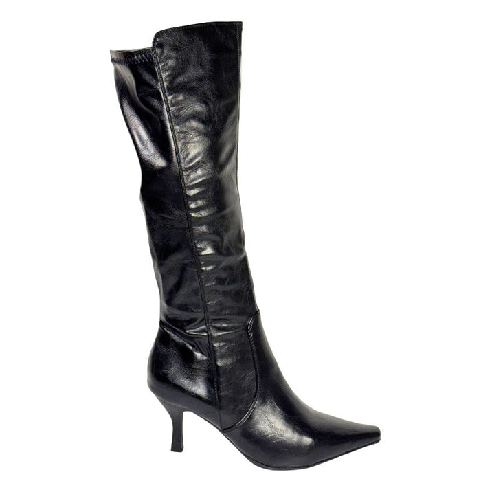 Tapas Sarah teräväkärkiset saappaat musta