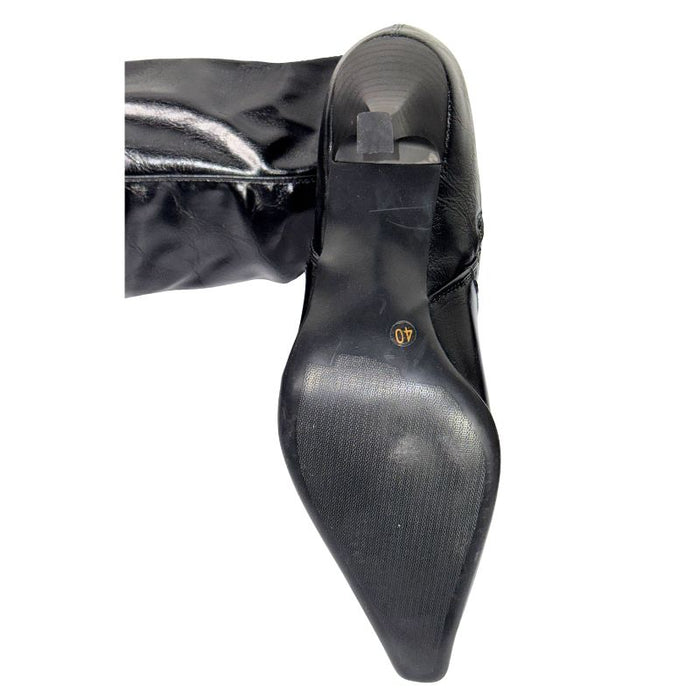 Tapas Sarah teräväkärkiset saappaat musta