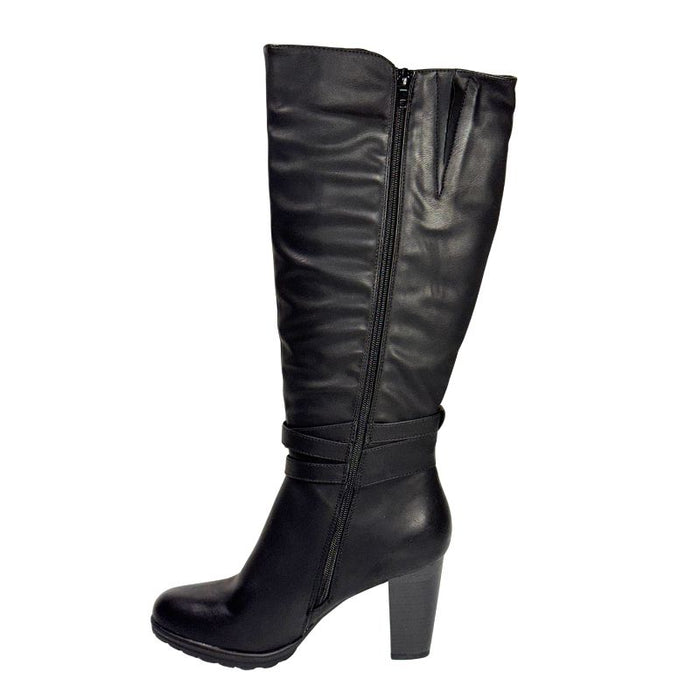 Tapas Sonja saappaat tolppakorko musta