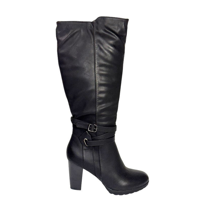 Tapas Sonja saappaat tolppakorko musta