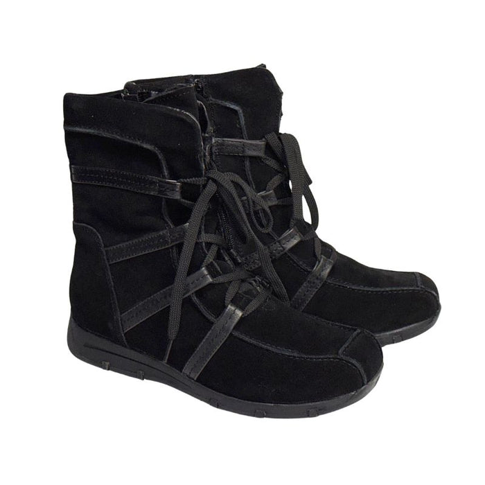 Tapas Stefanie mokkanahkaiset talvinilkkurit musta